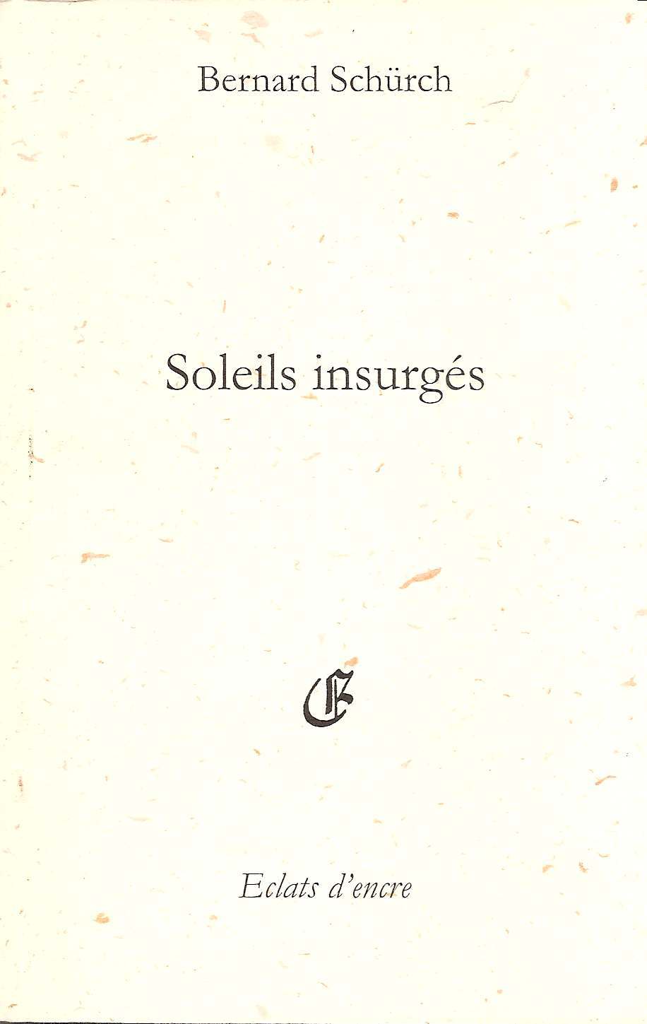SOLEILS INSURGES