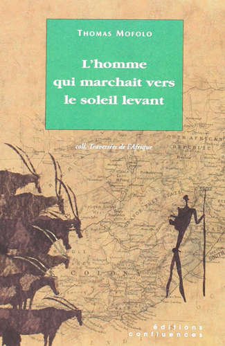 HOMME QUI MARCHAIT VERS LE SOLEIL LEVA