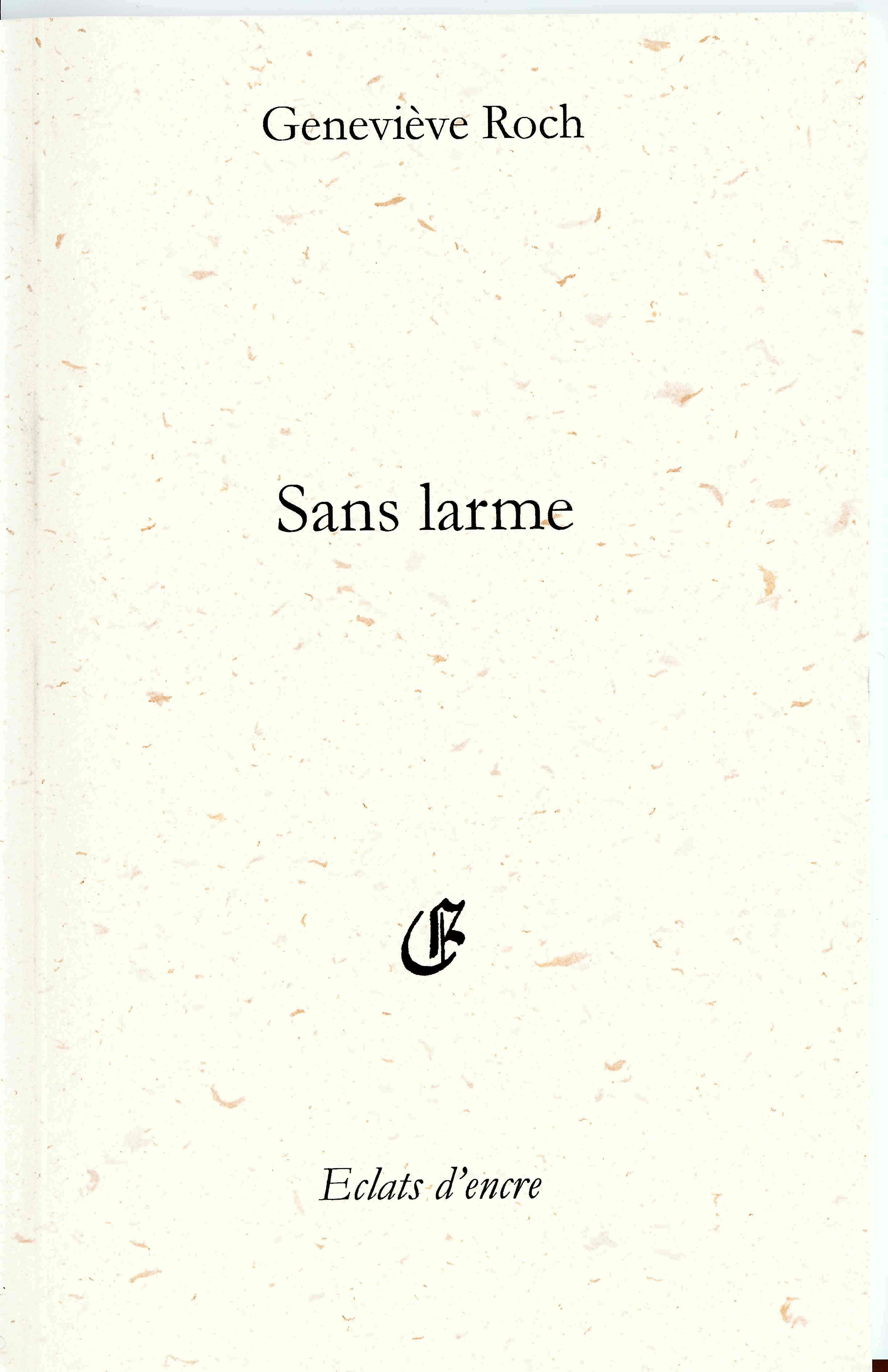 SANS LARME