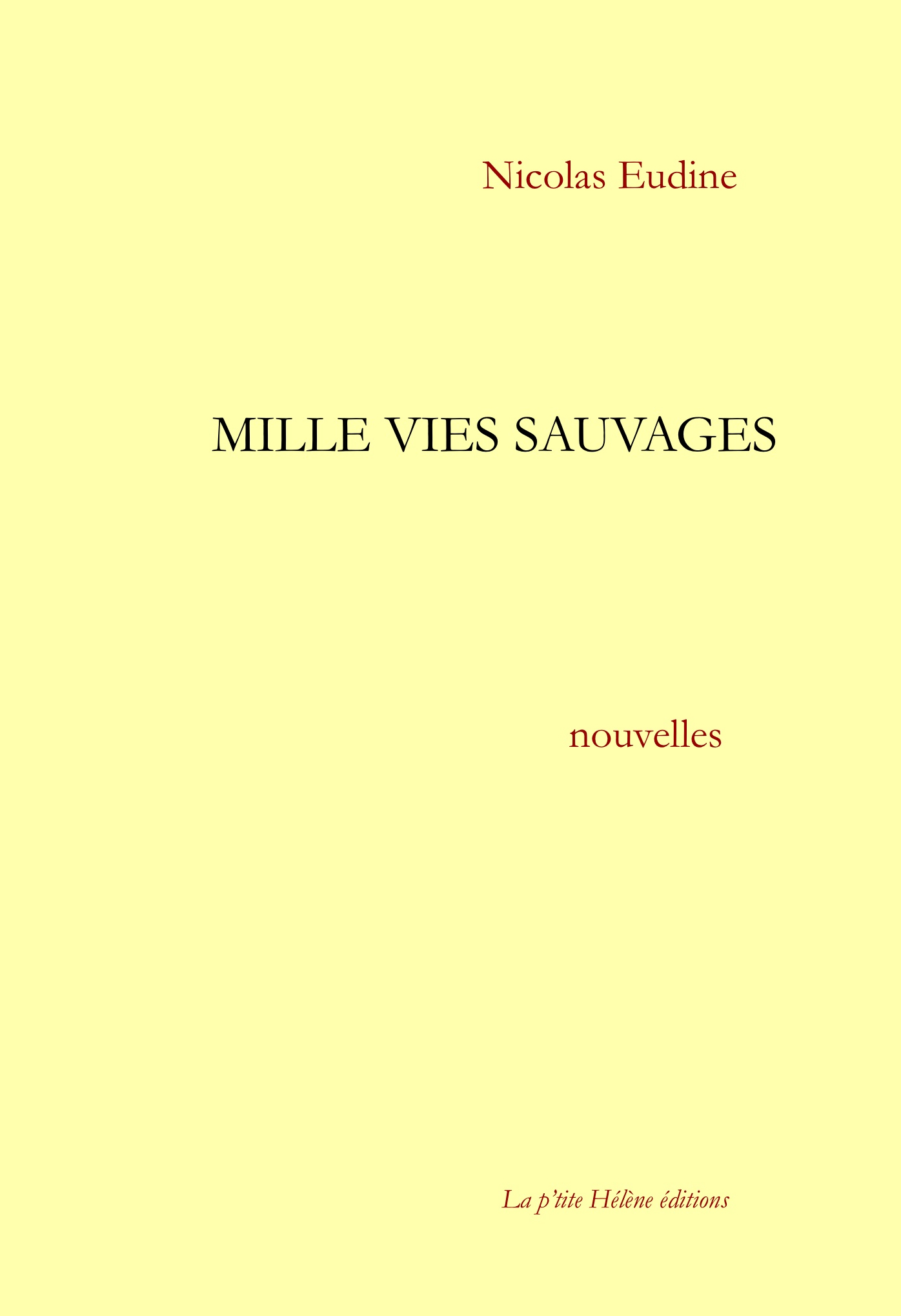 MILLE VIES SAUVAGES