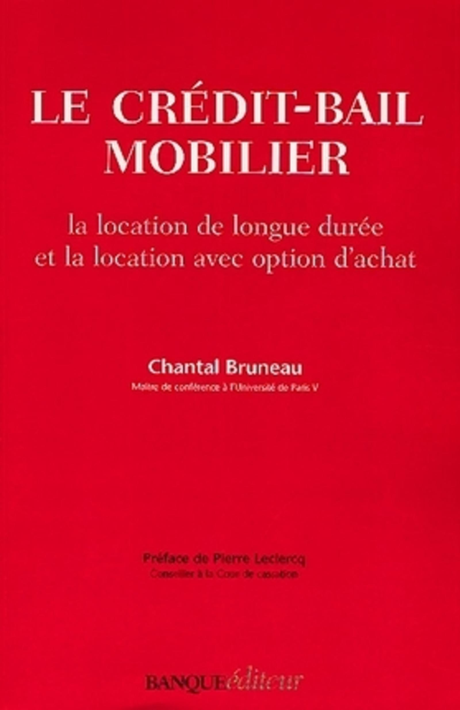 CREDIT BAIL MOBILIER