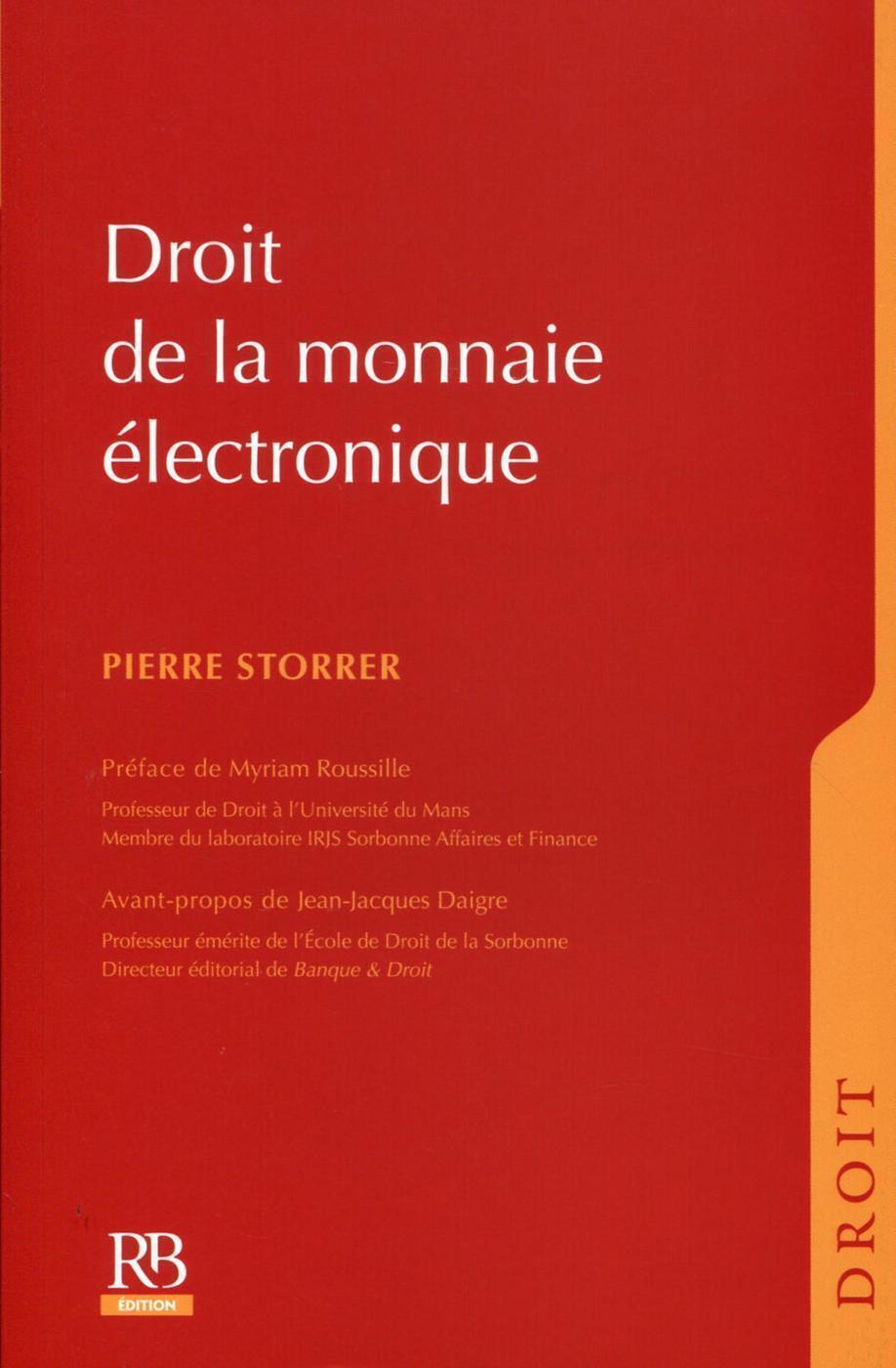 Droit de la monnaie électronique