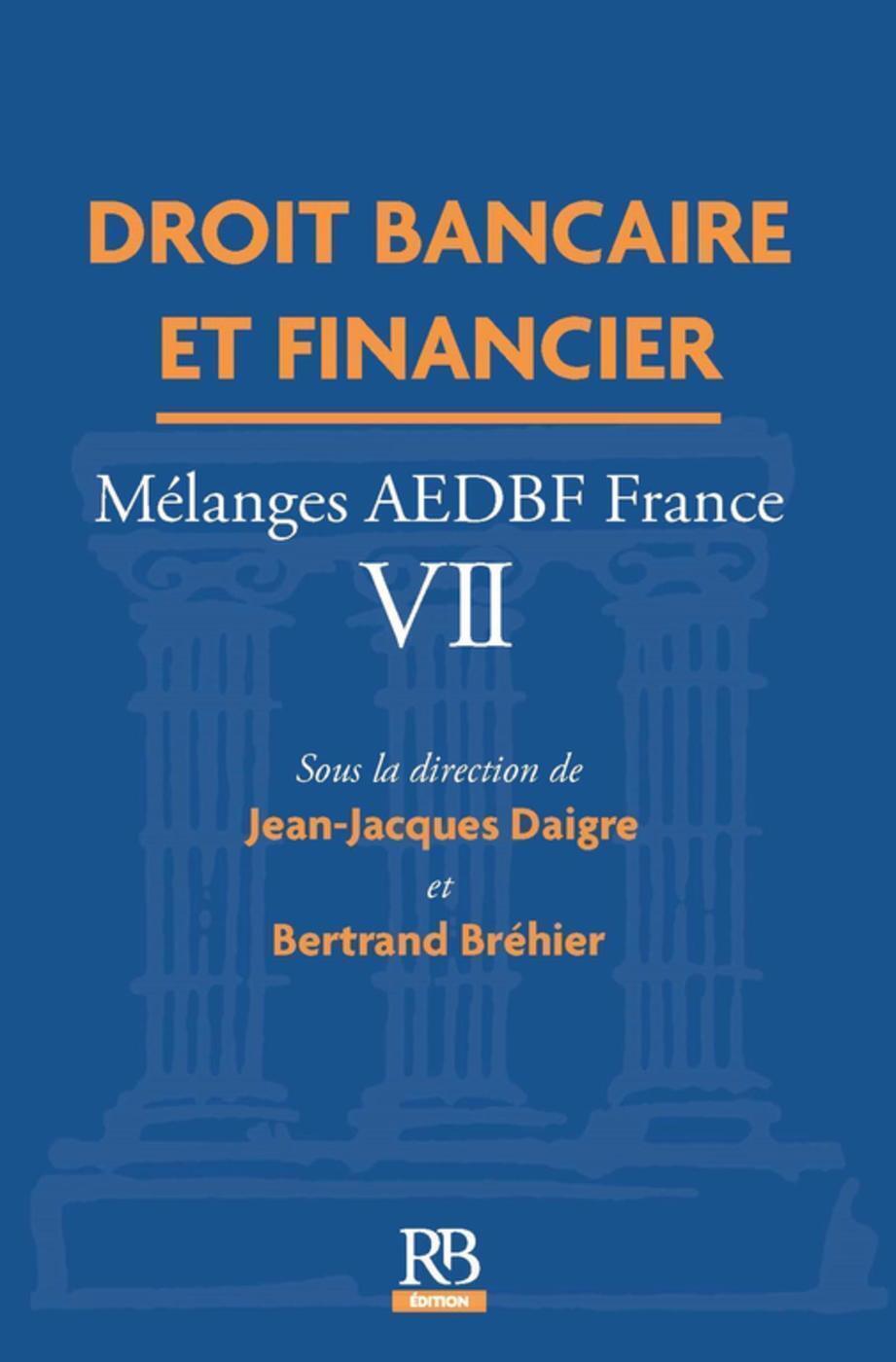Droit bancaire et financier