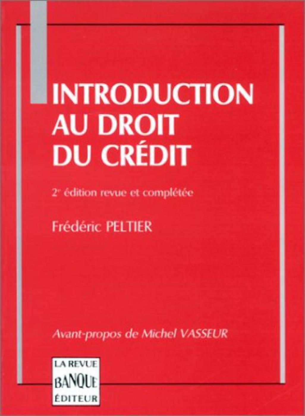 Introduction Au Droit De Credit