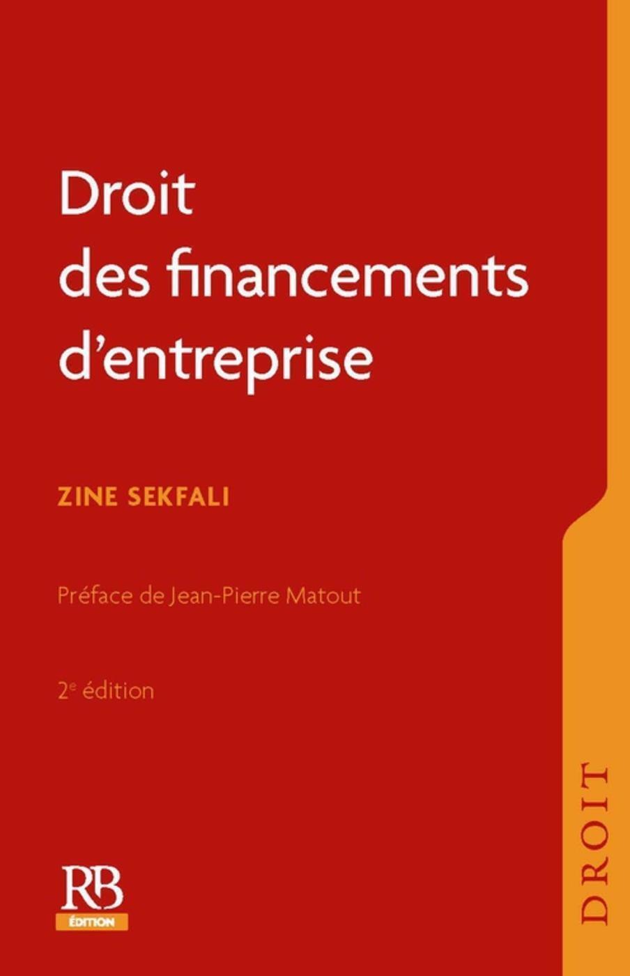Droit des financements des entreprises
