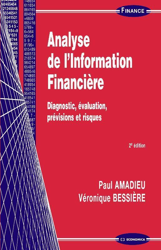 ANALYSE DE L'INFORMATION FINANCIERE, 2E ED.