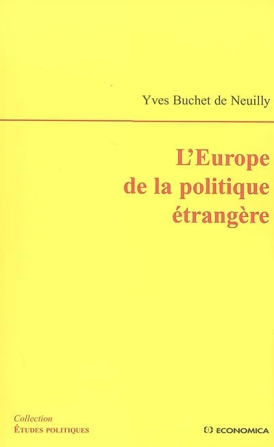 L'EUROPE DE LA POLITIQUE ETRANGERE