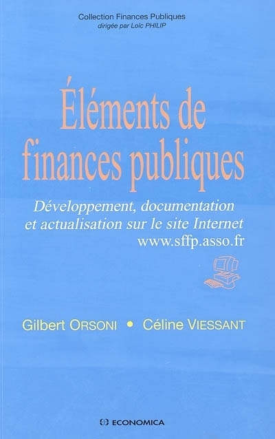 ELEMENTS DE FINANCES PUBLIQUES