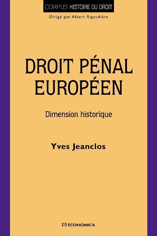 DROIT PENAL EUROPEEN