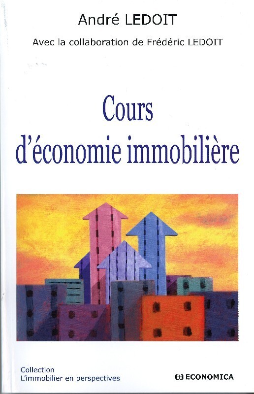 COURS D'ECONOMIE IMMOBILIERE
