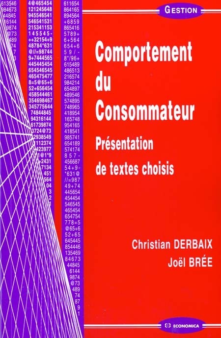 COMPORTEMENT DU CONSOMMATEUR (LE)