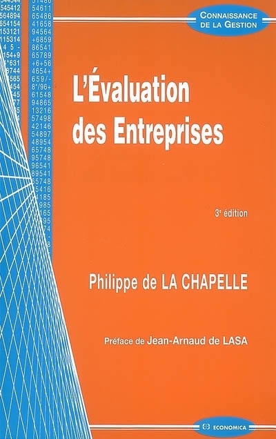 L'EVALUATION DES ENTREPRISES, 3E ED.