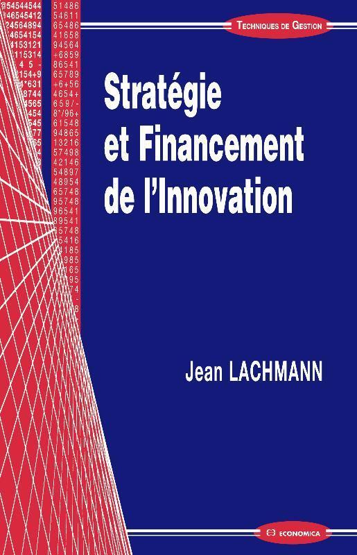 STRATEGIE ET FINANCEMENT DE L'INNOVATION