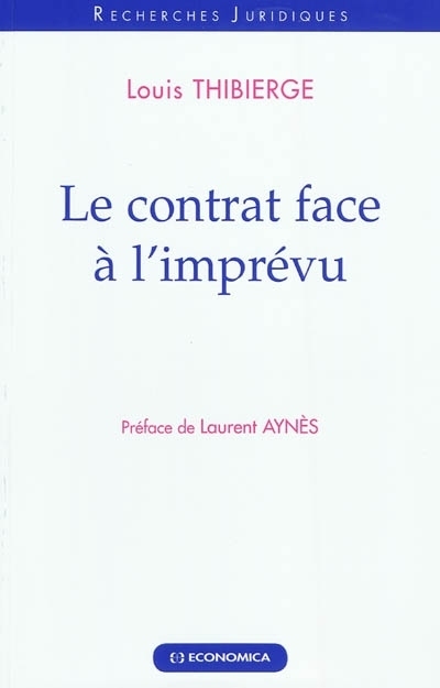 CONTRAT FACE A L'IMPREVU (LE)