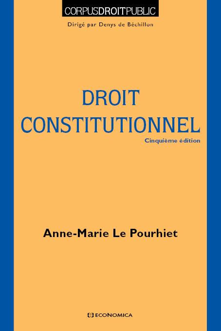 DROIT CONSTITUTIONNEL, 5E ED.
