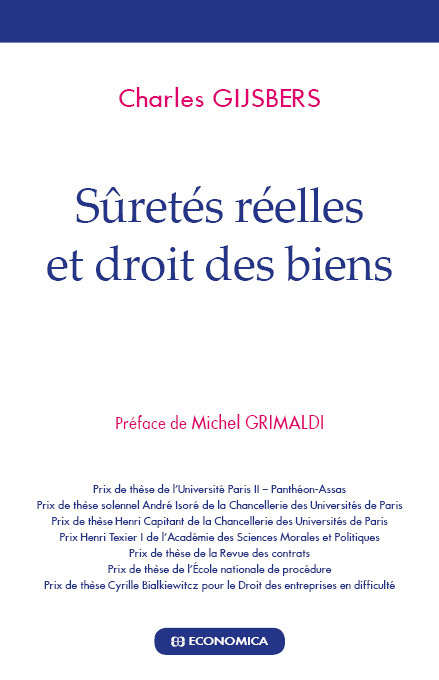 SURETES REELLES ET DROIT DES BIENS