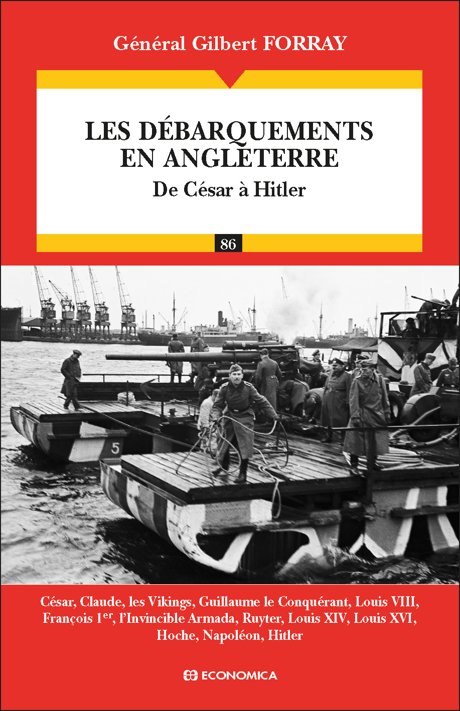 Les débarquements en Angleterre