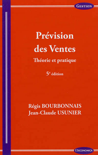 PREVISION DES VENTES, 5E ED.