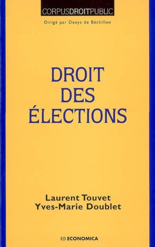 DROIT DES ELECTIONS
