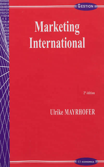 MARKETING INTERNATIONAL, 2E ED.