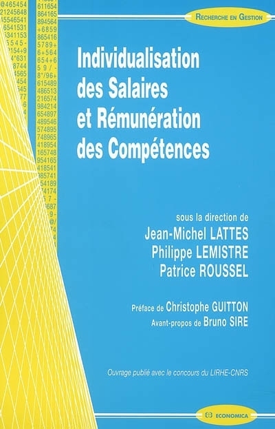 INDIVIDUALISATION DES SALAIRES