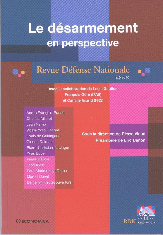 DESARMEMENT EN PERSPECTIVE (LE)