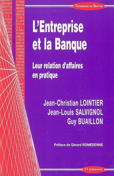 L'ENTREPRISE ET LA BANQUE