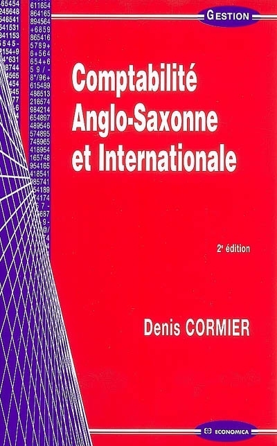 COMPTABILITE ANGLO-SAXONNE ET INTERNATIONALE