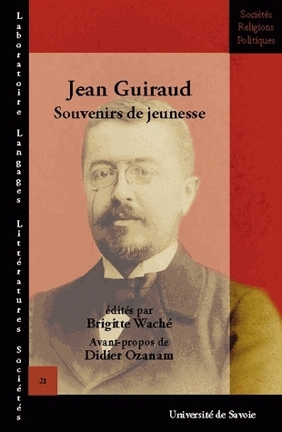 Jean Guiraud - souvenirs de jeunesse