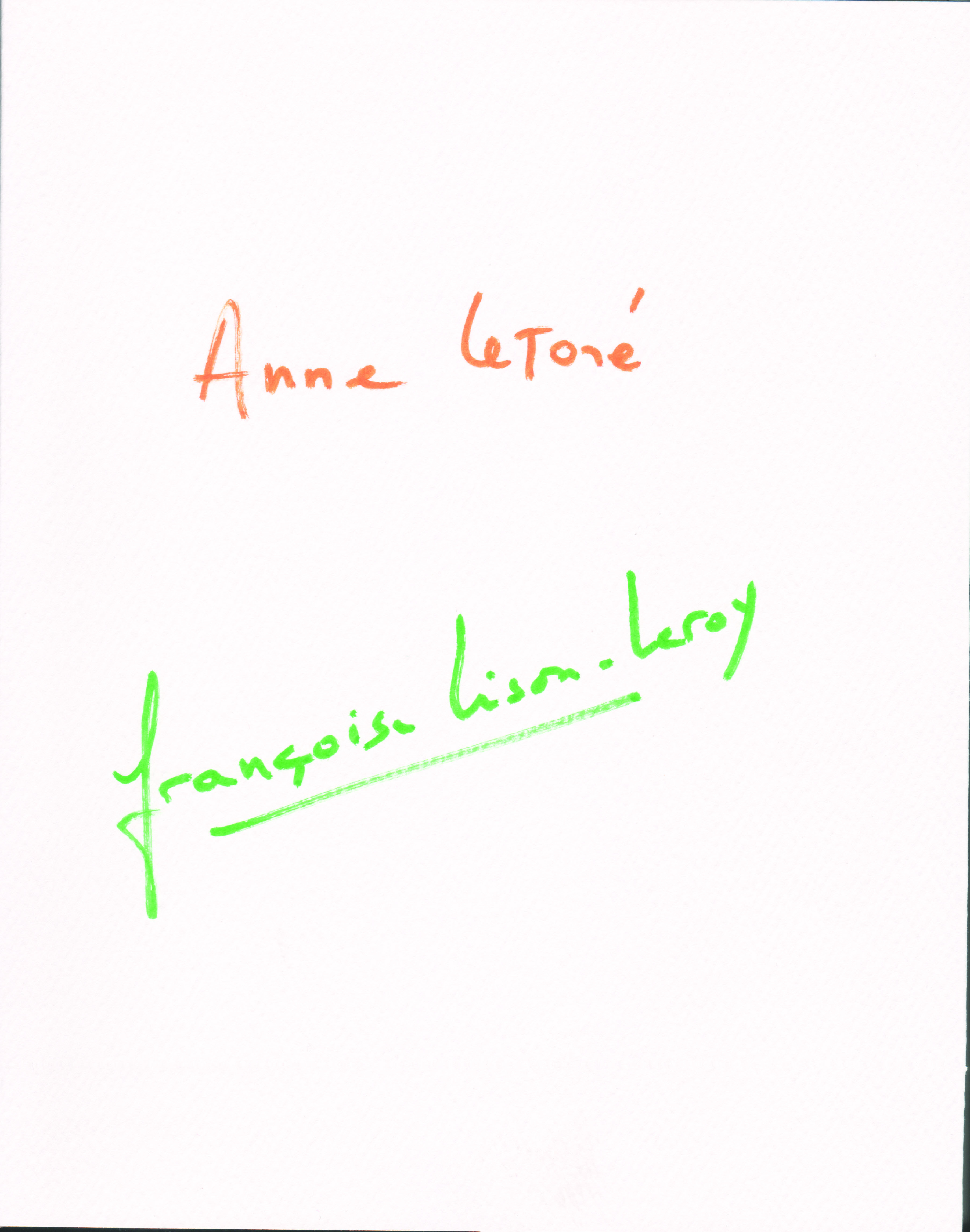 Collections après usage