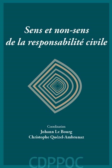 SENS ET NON-SENS DE LA RESPONSABILITE CIVILE