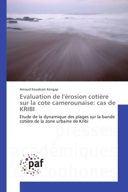 Evaluation de l'erosion cotiere sur la cote camerounaise: cas de KRIBI