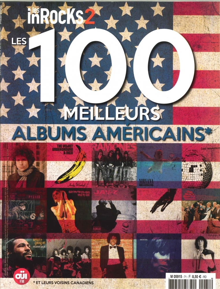 Les Inrocks Hs Les 100 Meilleurs  Albums Americains -  Octobre  2016
