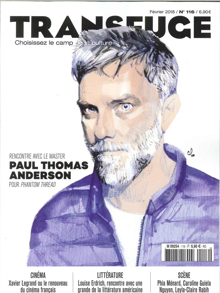 Transfuge N°116  Paul Thomas Anderson Fevrier 2018