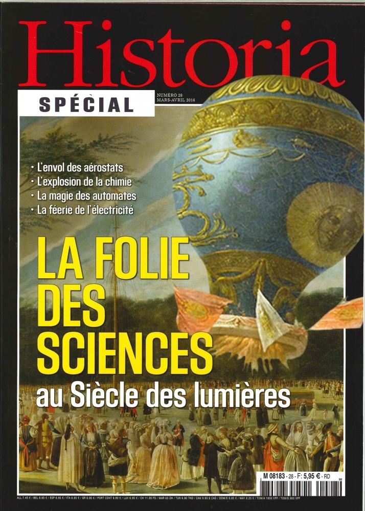 Historia Special N°28 La Folie Des Sciences  Mars/Avril 2016