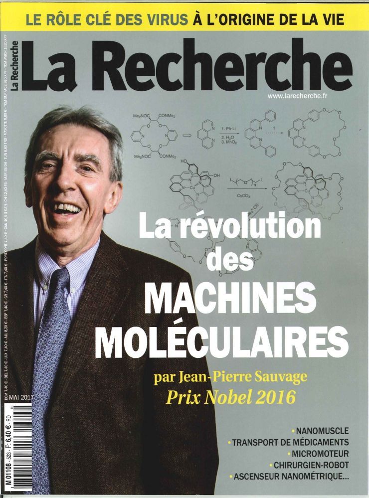 La Recherche N°523 La Revolution Des Machines Moleculaires  Mai 2017