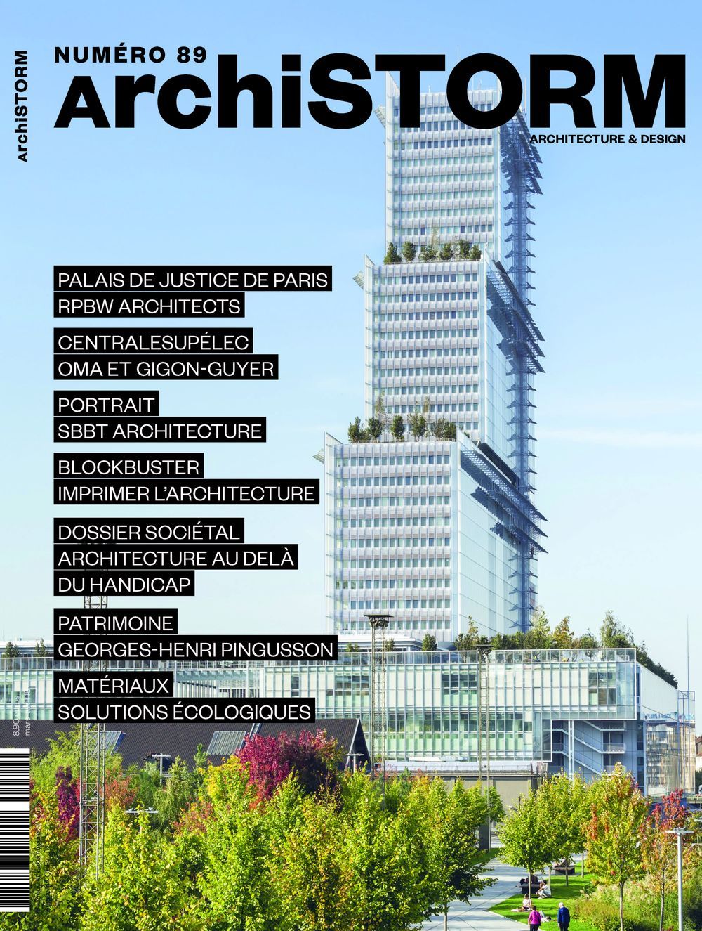 Archistorm N°89 Palais de justice de Paris  - mars/avril 2018