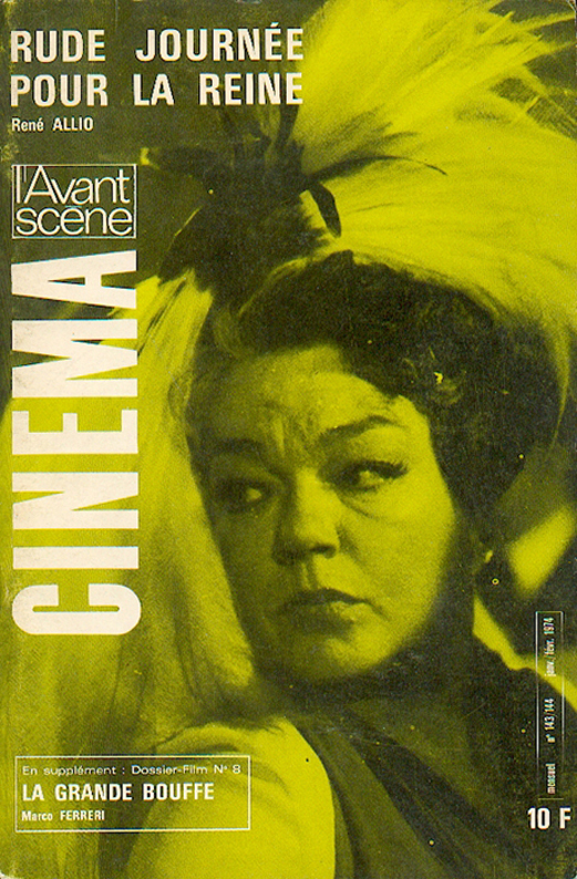 L'Avant Scène cinéma n°143/144 : Rude Journée pour la reine - Janvier/Février 1974