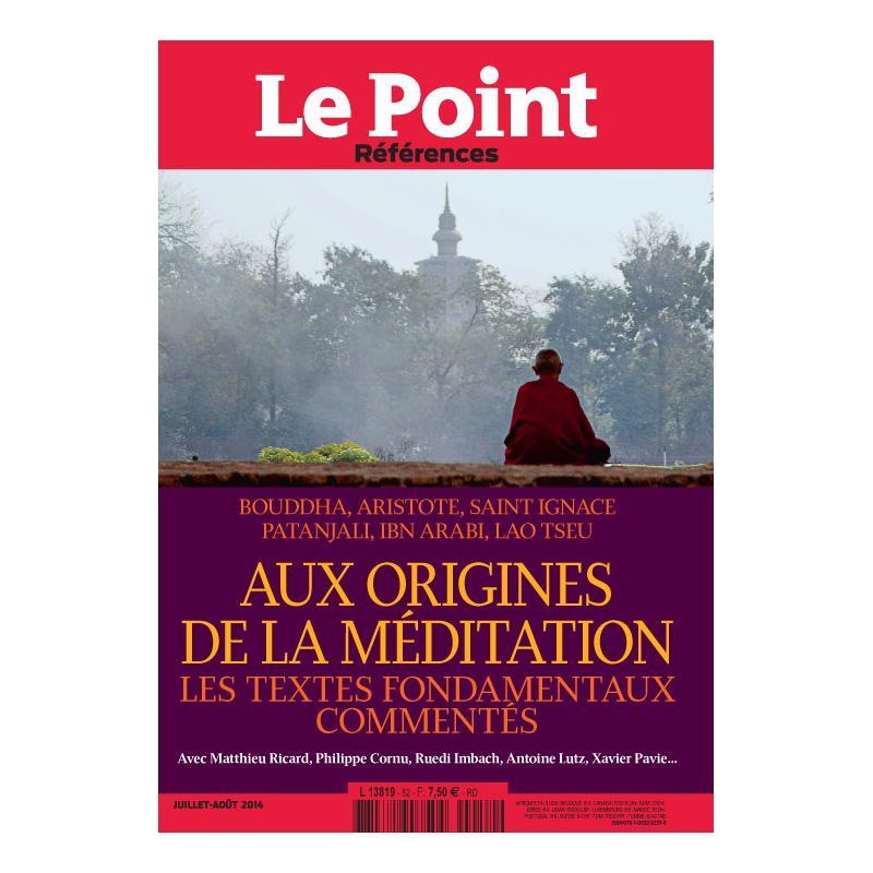 Le POINT Références n°52  AUX ORIGINES DE LA MEDITATION
