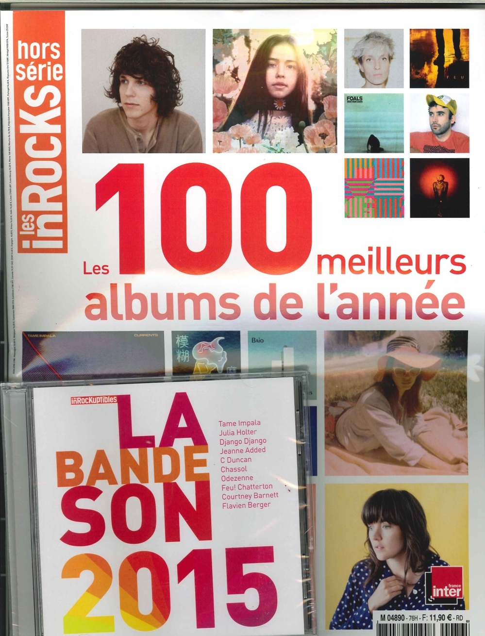 Les Inrocks Hs N° 76  Les 100 Meilleurs Albums De L'Annee 2015  Dec.2015