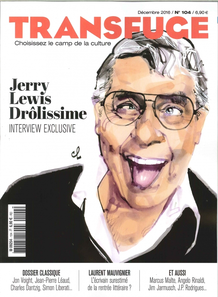 Transfuge N°104 Jerry Lewis Drolissime  Decembre 2016