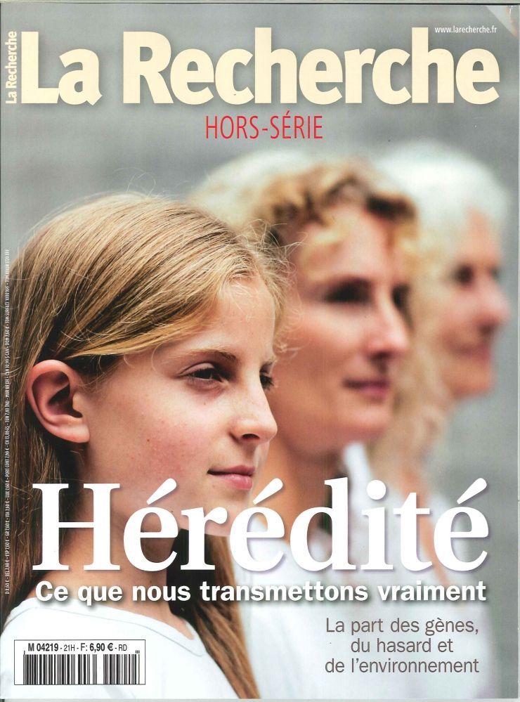 La Recherche Hs N°21 Hérédité Mars/Avril 2017