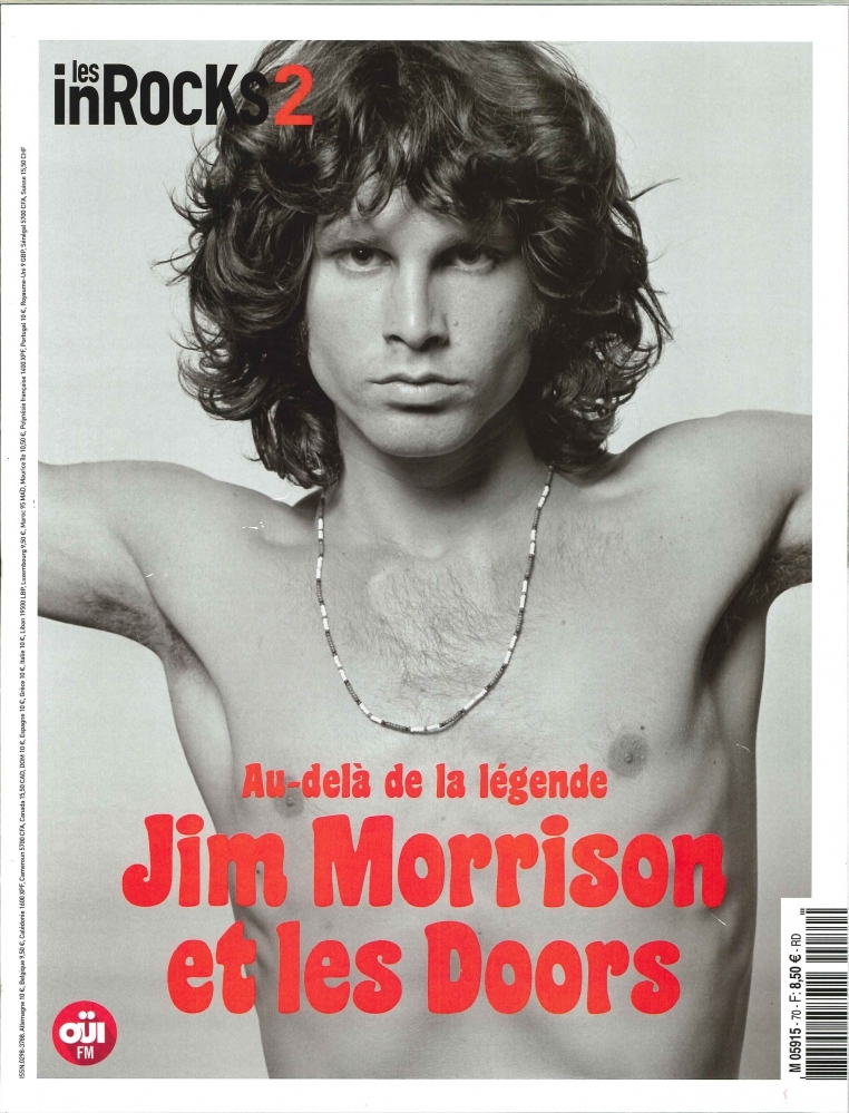 Les Inrocks2 Hs N°70 Jim Morrison Et Les Doors Juillet 2016