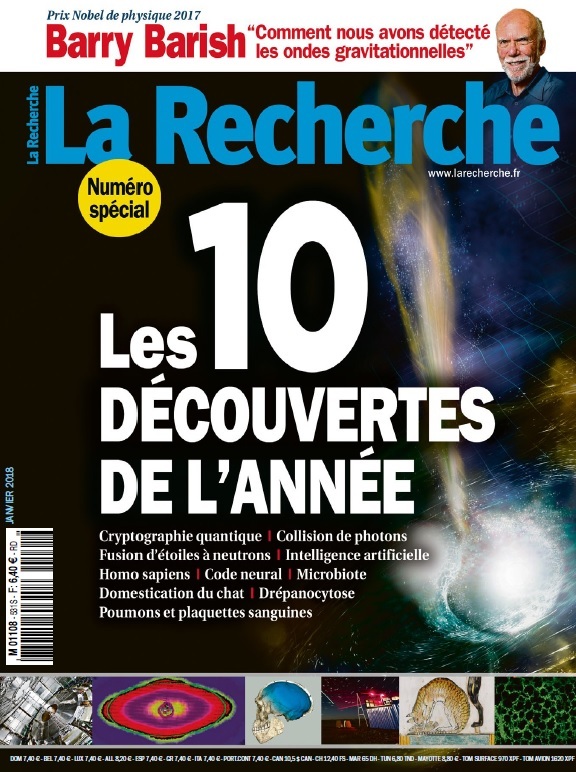 LA RECHERCHE N531 LES 10 DECOUVERTES DE L-ANNÉE