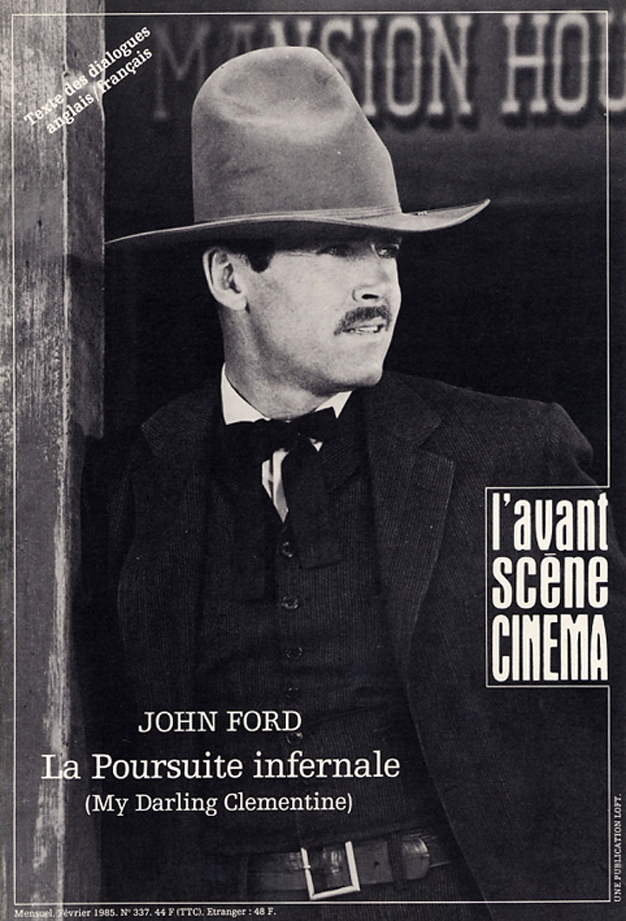 L'Avant Scène Cinéma n°337 : La Poursuite infernale - Février 1985