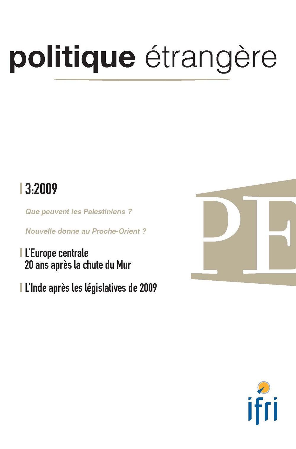 Politique Etrangere N°3/2009