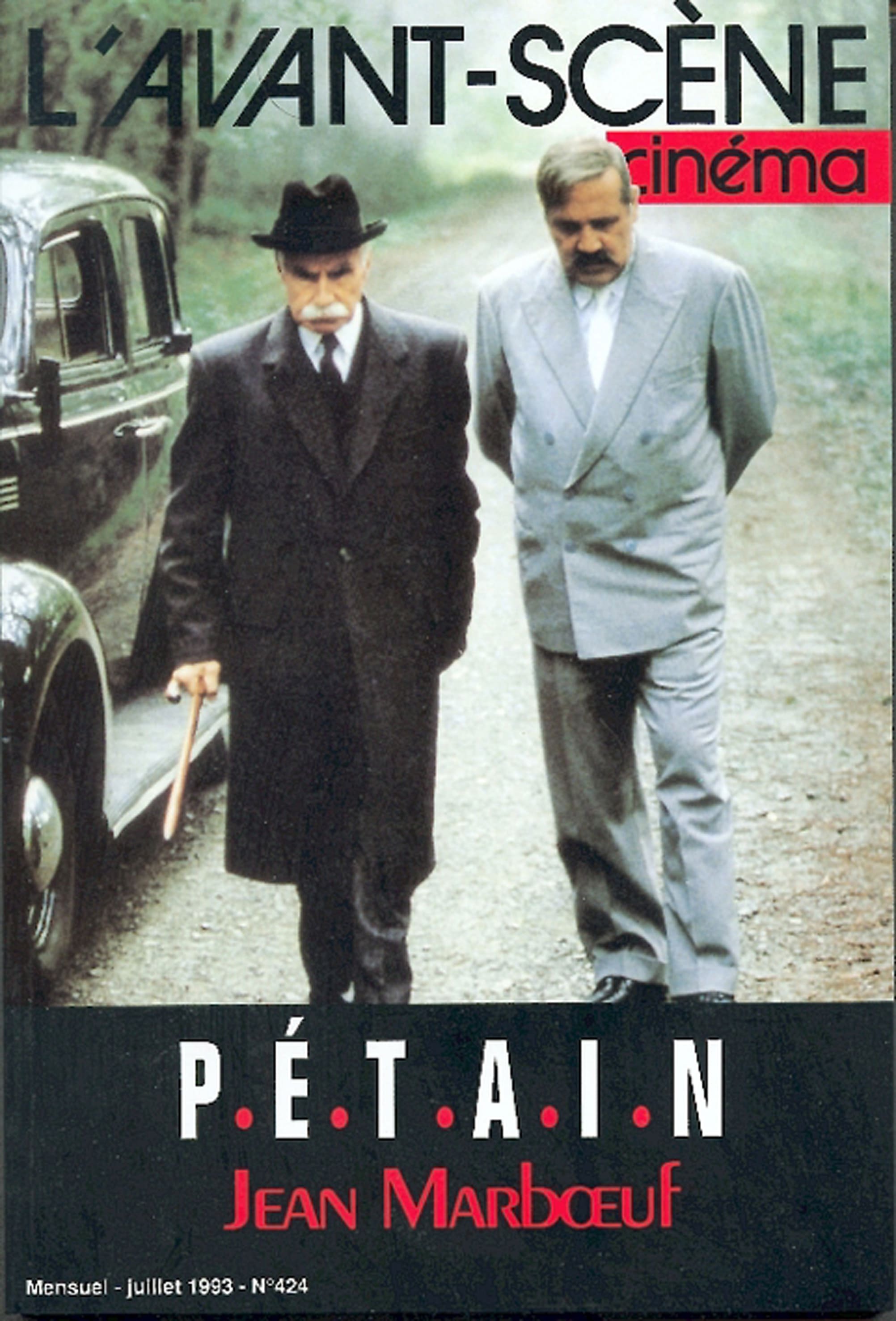 L'Avant-Scène Cinéma n°424 : Pétain - Juillet 1993