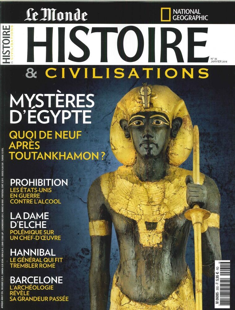 Histoire & Civilisations N°35 Mysteres D Egypte  Janvier 2018