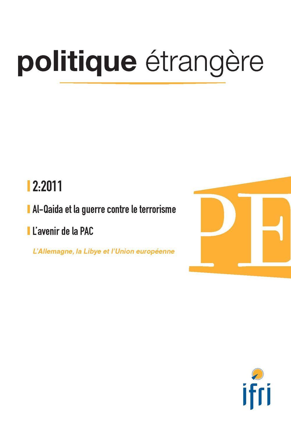 POLITIQUE ETR  2011.  Al-Qaida - PE112