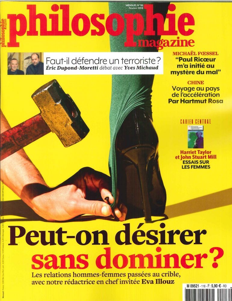 Philosophie Magazine N°116 Peut On Desirer Sans Dominer Fevrier 2018